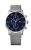 Tommy Hilfiger Reloj Multifunción de Cuarzo para Hombre de 44mm con Esfera Azul, Caja de Acero Inoxidable y Pulsera de Malla, Resistente al Agua 3ATM – 1791398
